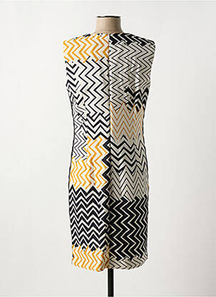 Robe mi-longue sans manche sans manche beige MERI & ESCA femme