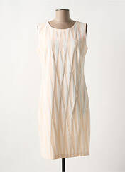 Robe mi-longue beige GUY DUBOUIS pour femme seconde vue