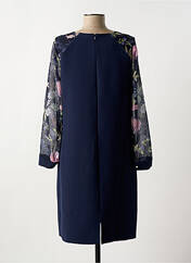 Robe mi-longue bleu IMPULSION pour femme seconde vue