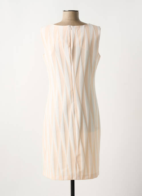 Robe mi-longue beige FRANCE RIVOIRE pour femme