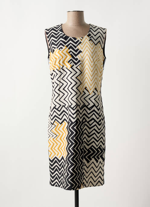 Robe mi-longue beige MERI & ESCA pour femme