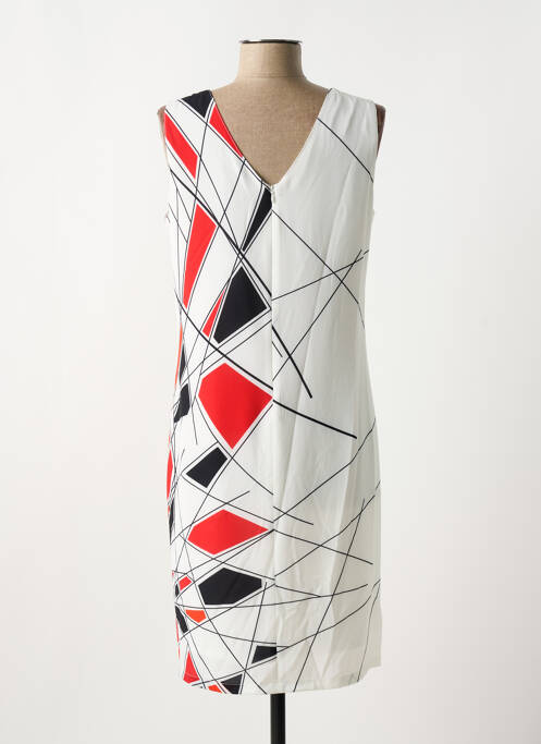 Robe mi-longue blanc MERI & ESCA pour femme