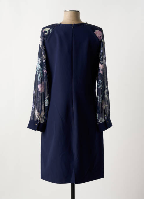 Robe mi-longue bleu GUY DUBOUIS pour femme