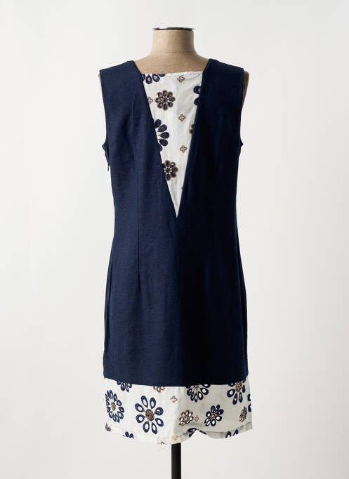 Robe mi-longue bleu MERI & ESCA femme