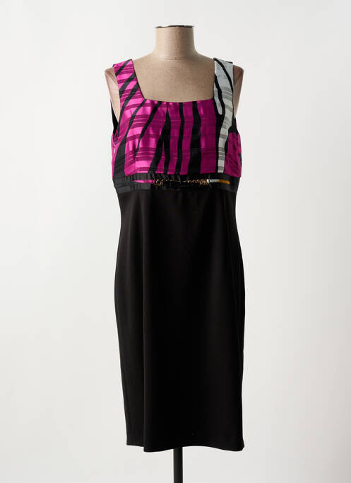 Robe mi-longue noir GREGORY PAT pour femme