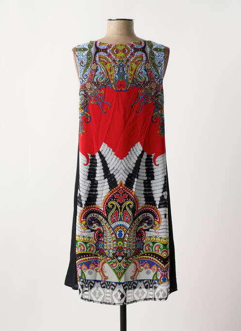 Robe mi-longue noir GUY DUBOUIS pour femme