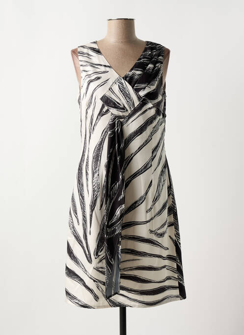 Robe mi-longue noir MERI & ESCA pour femme