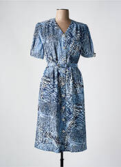 Robe mi-longue bleu GUY DUBOUIS pour femme seconde vue