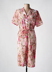 Robe mi-longue rose GUY DUBOUIS pour femme seconde vue