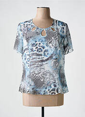 Top bleu GUY DUBOUIS pour femme seconde vue