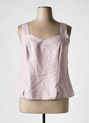 Top violet FRANCE RIVOIRE pour femme seconde vue
