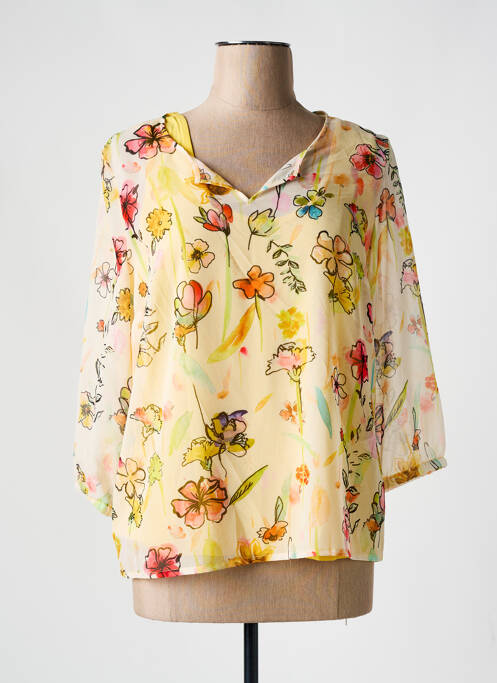 Blouse jaune MERI & ESCA pour femme