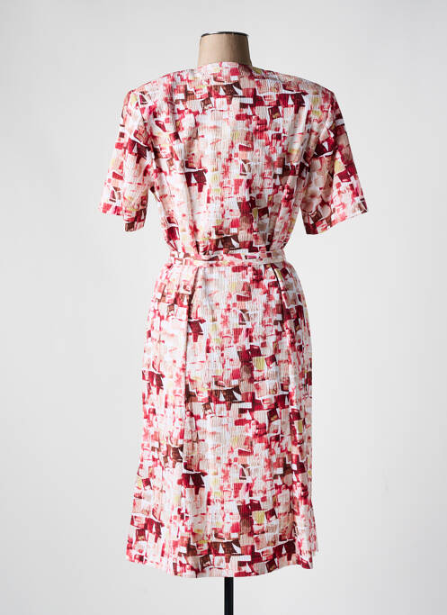 Robe mi-longue rose GUY DUBOUIS pour femme