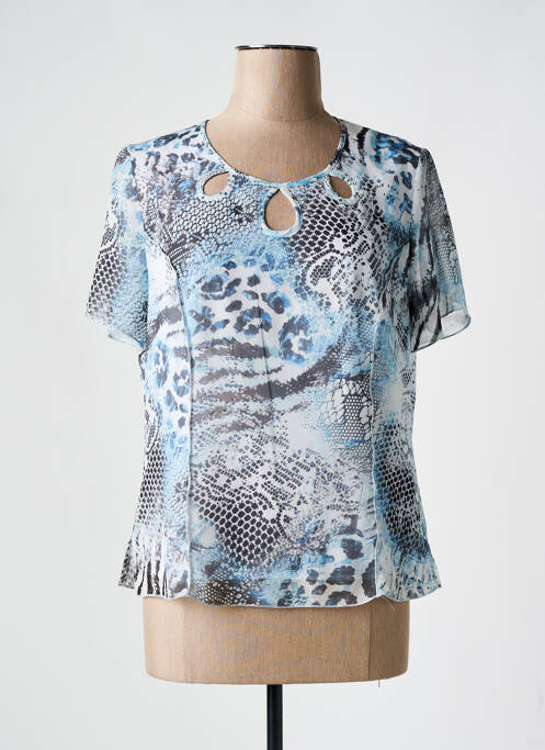 Top bleu GUY DUBOUIS pour femme