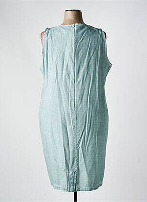 Robe mi-longue sans manche sans manche vert MERI & ESCA femme