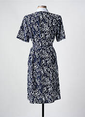 Robe mi-longue bleu FRANCE RIVOIRE pour femme seconde vue
