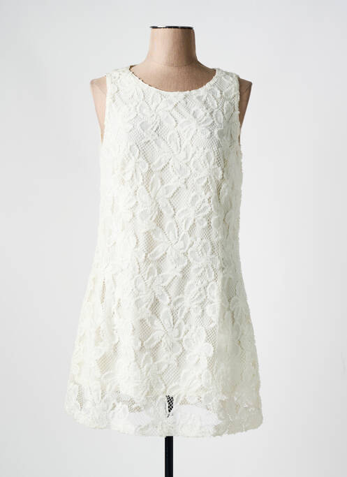 Robe courte beige MERI & ESCA pour femme