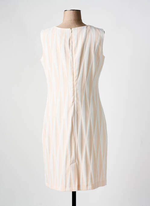 Robe mi-longue beige GUY DUBOUIS pour femme