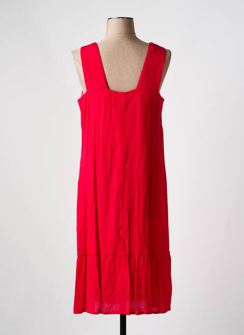Robe mi-longue rouge MERI & ESCA pour femme