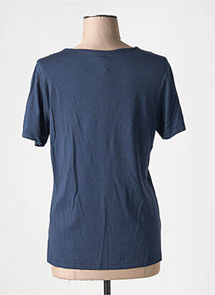 T-shirt col v manches courtes gris GUY DUBOUIS femme