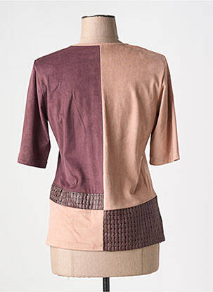Top manches courtes manches courtes marron MERI & ESCA femme