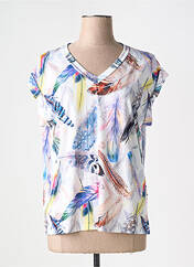 Top blanc PALA D'ORO pour femme seconde vue