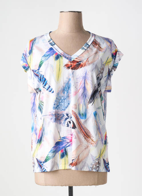 Top blanc PALA D'ORO pour femme