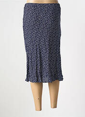 Jupe mi-longue bleu GUY DUBOUIS pour femme seconde vue