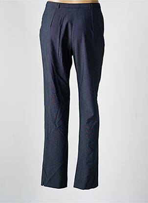 Pantalon slim taille élastique taille normale bleu GUY DUBOUIS femme