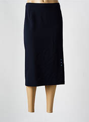 Jupe mi-longue bleu GUY DUBOUIS pour femme seconde vue