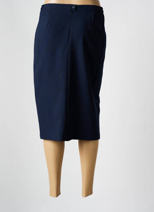 Jupe mi-longue bleu FRANCE RIVOIRE pour femme