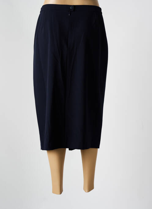 Jupe mi-longue bleu GUY DUBOUIS pour femme