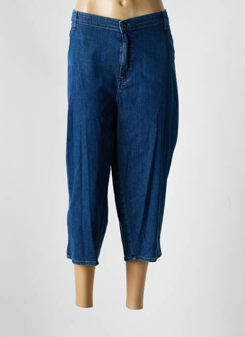 Pantacourt bleu GUY DUBOUIS pour femme