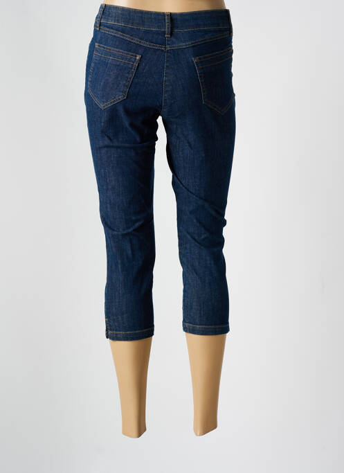 Pantacourt bleu GUY DUBOUIS pour femme