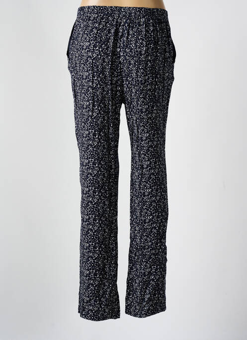 Pantalon droit bleu GUY DUBOUIS pour femme