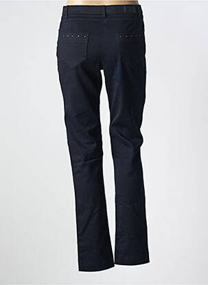 Jeans coupe slim stretch taille normale bleu CHRISTINE LAURE femme