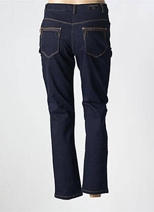 Jeans coupe droite stretch taille normale bleu CHRISTINE LAURE femme