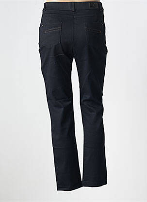 Pantalon slim taille élastique taille normale noir CHRISTINE LAURE femme