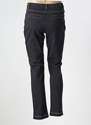 Jeans coupe slim stretch taille normale noir CHRISTINE LAURE femme