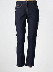 Jeans coupe droite bleu CHRISTINE LAURE pour femme seconde vue