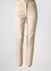 Pantalon 7/8 beige CHRISTINE LAURE pour femme seconde vue