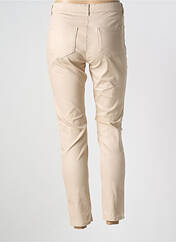 Pantalon 7/8 beige CHRISTINE LAURE pour femme seconde vue