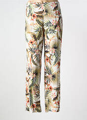 Pantalon droit vert CHRISTINE LAURE pour femme seconde vue