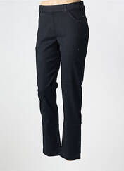 Pantalon slim noir CHRISTINE LAURE pour femme seconde vue