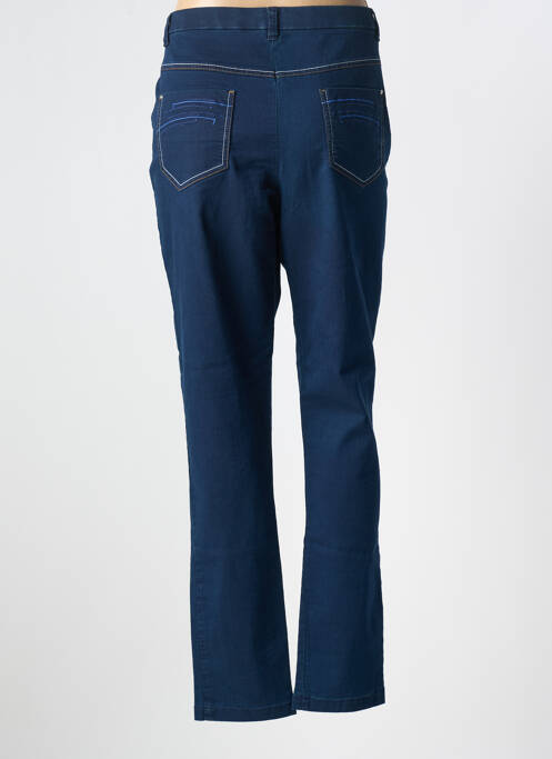 Jeans coupe slim bleu CHRISTINE LAURE pour femme