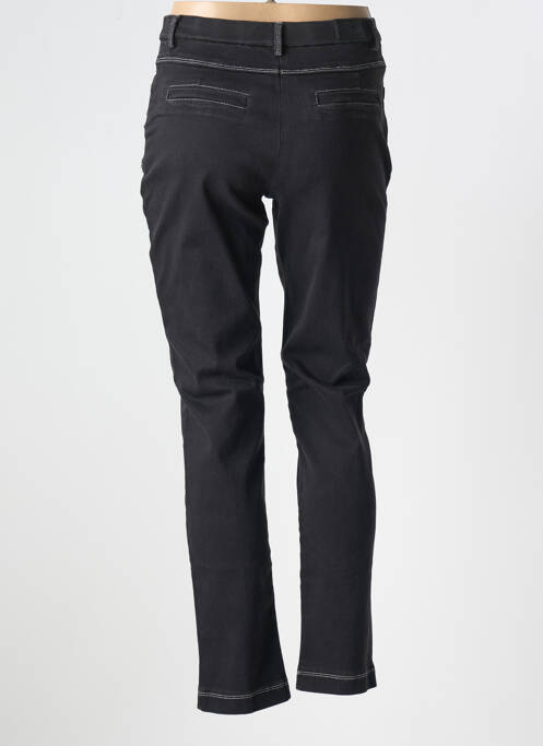 Jeans coupe slim noir CHRISTINE LAURE pour femme