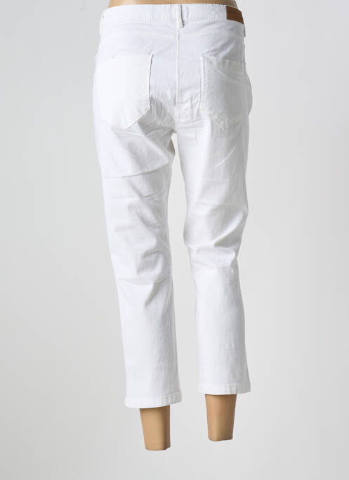 Pantacourt blanc C'EST BEAU LA VIE pour femme