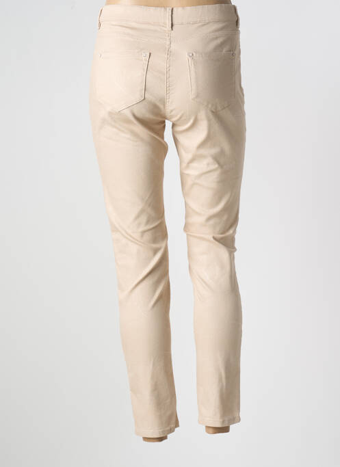 Pantalon 7/8 beige CHRISTINE LAURE pour femme