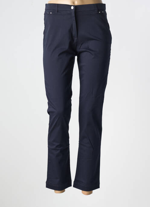 Pantalon 7/8 bleu CHRISTINE LAURE pour femme