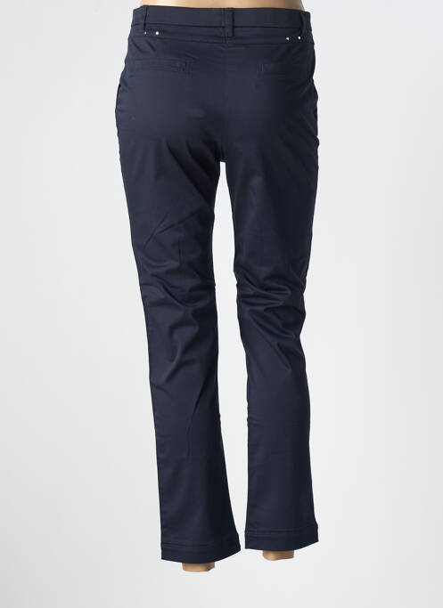 Pantalon 7/8 bleu CHRISTINE LAURE pour femme